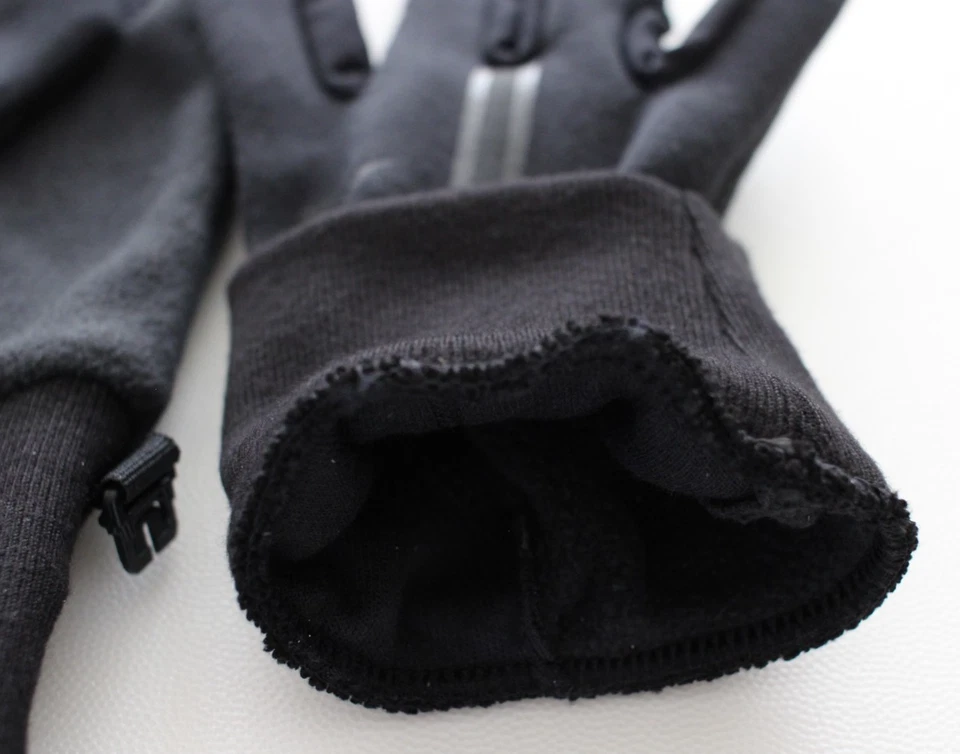 Guantes para hombre Nike Tech Fleece 2.0 grandes negros/negros Foto 4 de 4