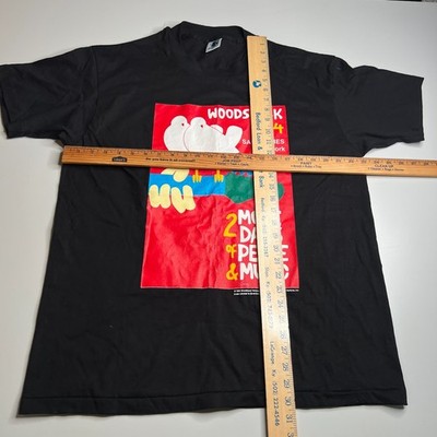Vintage 1994 Woodstock 94 T-Shirt XL – 2 More Days of Peace