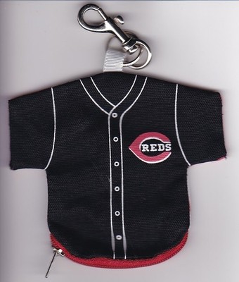 J.F. Sports - Cincinnati Reds Baseball Jersey Key Chain.