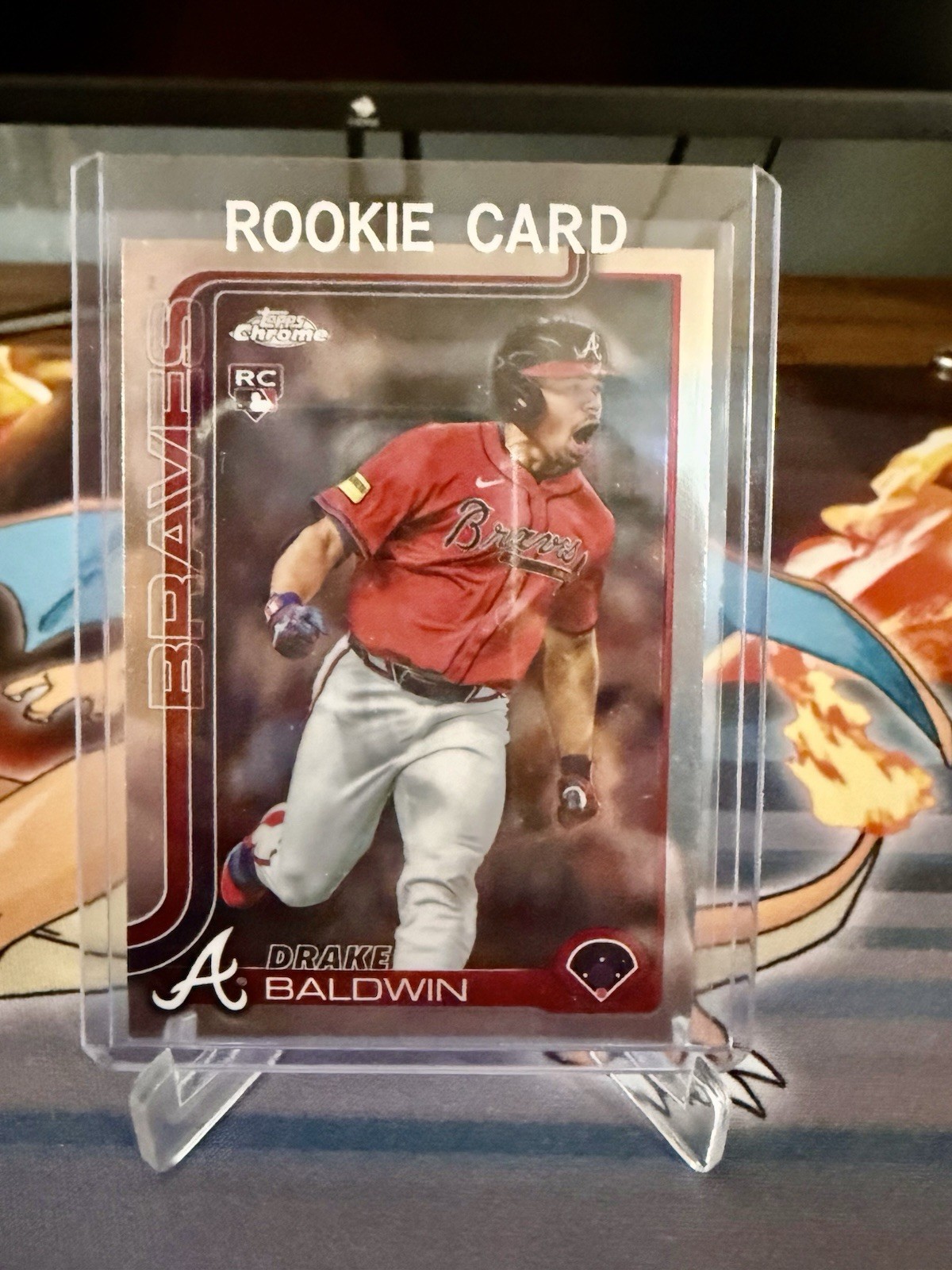 2025 Topps Chrome Update MLB Baseball USC96 Drake Baldwin RC Atlanta Braves