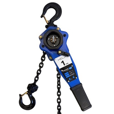 Helix HVP Lever Hoist 1 Ton 1.5m Chain Block Manual Puller 1000kg Compact Japan