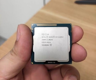 Intel Xeon E3-1230 V2 LGA1155 Desktop CPU Processor 3.3GHz 4Core 8MB 69W SR0P4