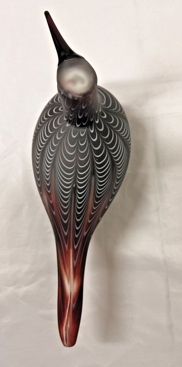 Birds by Toikka Curlew (Kuovi) large glass bird iittala Finland