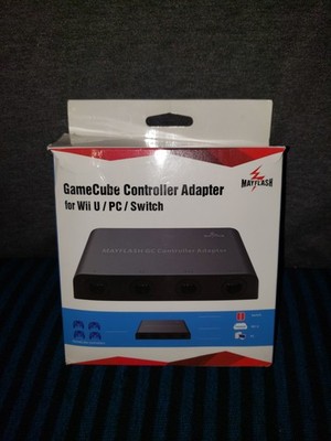 Mayflash 4 Port Adapter GameCube Controller Nintendo Switch, Wii U, PC (Updated)