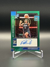 2022-23 Donruss Optic Paolo Banchero Signature Series Green Rookie Auto Magic