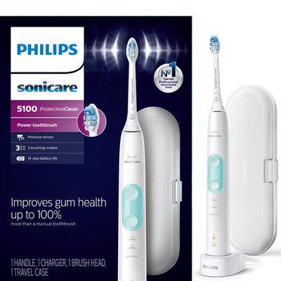 Philips Sonicare ProtectiveClean 5100 Rechargeable Toothbrush White Open Box