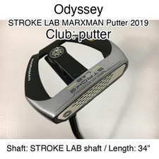 Odyssey STROKE LAB MARXMAN Putter 2019 putter Putter 34" STROKE LAB shaft Right-