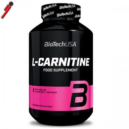 Biotech Usa, L-Carnitine, 60 cpr Aminoacidi Carnitina tartrato