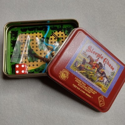 Steeple Chase Game tin New