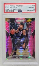 2019 Prizm CAM REDDISH Pink Pulsar Refractor Rookie Card PSA 10 Gem Mint