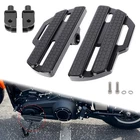 Front Floorboards Footrest Pegs For Harley Softail Fat Boy Street Bob 2018-2024