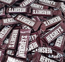 Hershey's Milk Chocolate Bars   Individually Wrapped Snack Size Chocolate Candy