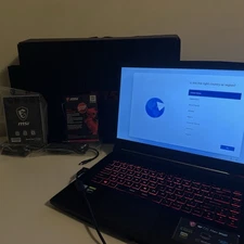 UPGRADED MSI GF65 Thin 9SD-837 Gaming Laptop i7-9750H 8GB 512GB SSD GTX 1660Ti