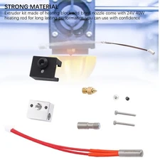Extruder Hotend Kit for Sermoon V1 V1 Pro 3D Printer Aluminum Heating Block