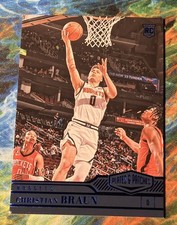 2022-23 Panini Chronicles Christian Braun #319 Plates & Patches Blue /99 Nuggets