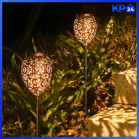 Solarlampen Metall 2 StüCk IP65 Wasserdicht Warmweiß LED FüR Garten Terrasse