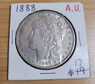 1888 AU Morgan Silver Dollar (P) $1