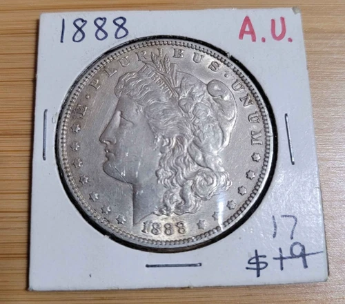1888 AU Morgan Silver Dollar (P) $1