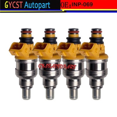 4X Fuel Injector INP-069 MD181700 For Mitsubishi Lancer Libero Mirage 4G15