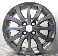 TOYOTA YARIS MK3 15" GREY ALLOY WHEEL RIM 42611-0DB30 (R1-A)