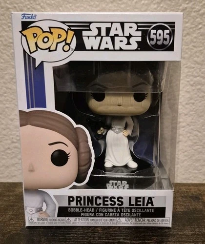 Funko Pop! Vinyl: Star Wars - Princess Leia #595 W/Protector