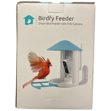 Birdfy Standard Smart Bird Feeder with Solar Panel  Night Vision, NI-8102