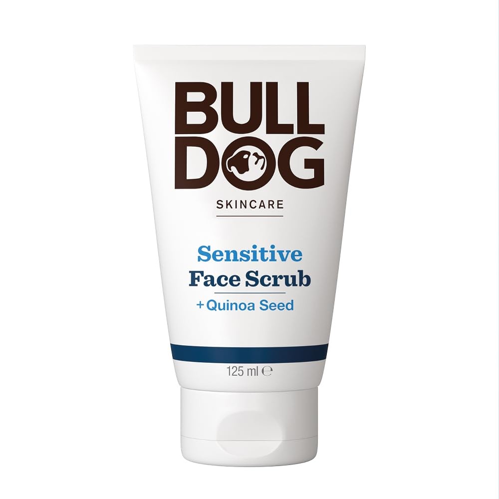 BULLDOG SKINCARE - Sensitive Face 125 ml (Pack of 1), Scrub