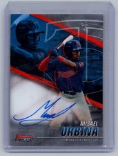 2021 Bowman's Best #B21-MU Misael Urbina Best of 2021 Autographs