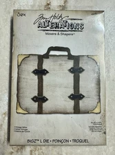 TIM HOLTZ Sizzix BIGZ **VINTAGE VALISE** Die 657219 ALTERATIONS Brand NEW