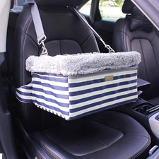 Dog Car Seats for Small Dogs, Upgrade Dog Booster Seat with Metal Frame Construc
