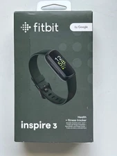 Fitbit Inspire 3 Heart Rate Monitor Health & Fitness Tracker GREAT