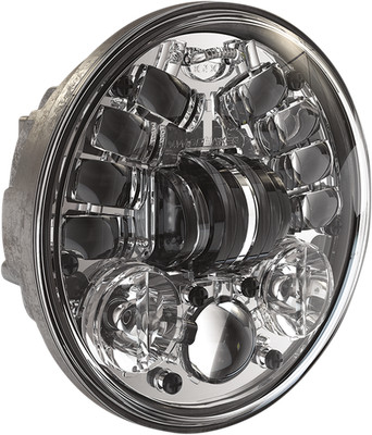 J.W. SPEAKER 5 3/4'' LED Adaptive 2 Headlight Chrome 555101