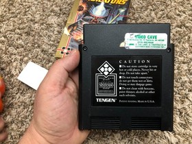 Vindicators (Nintendo, NES, Tengen 1988) No Manual Box, Game, and Sleeve Tested