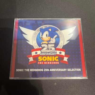 SONIC THE HEDGEHOG 25TH ANNIVERSARY SELECTION 2 CD DVD Japan WWCE-31380