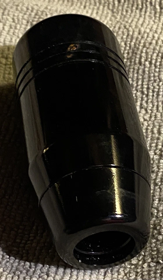 Perilla de cambio de marchas APC Maltese Cross negra transmisión manual Foto 3 de 3