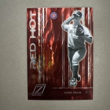 Mark Prior #RH-8 2005 Donruss Zenith Red Hot Chicago Cubs