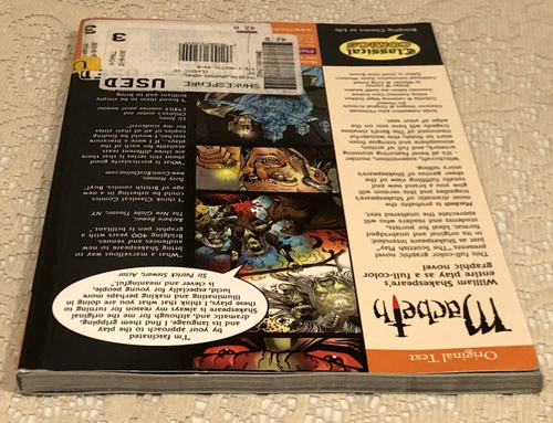 Macbeth:Graphic Novel Original Text William Shakespeare Classical Comics 2017 PB - Picture 4 of 20