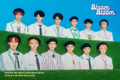THE BOYZ - 『BLOOM BLOOM』新品未開封 2枚セット THE BOYZ BLOOM BLOOM 2nd Single Album CD+Book+Pop-up+Sticker
