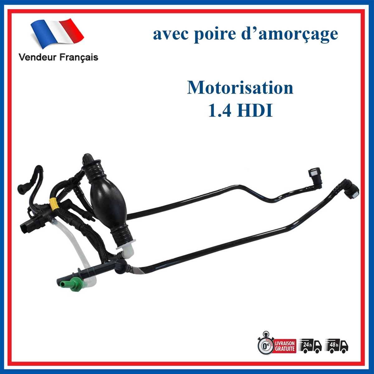 TUYAU ALIMENTATION CARBURANT PREVU PEUGEOT 1007 - CITROEN C2 / C3