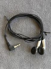 In Ear Canal Headset - BLACK & SILVER (New-open box-no original packaging)