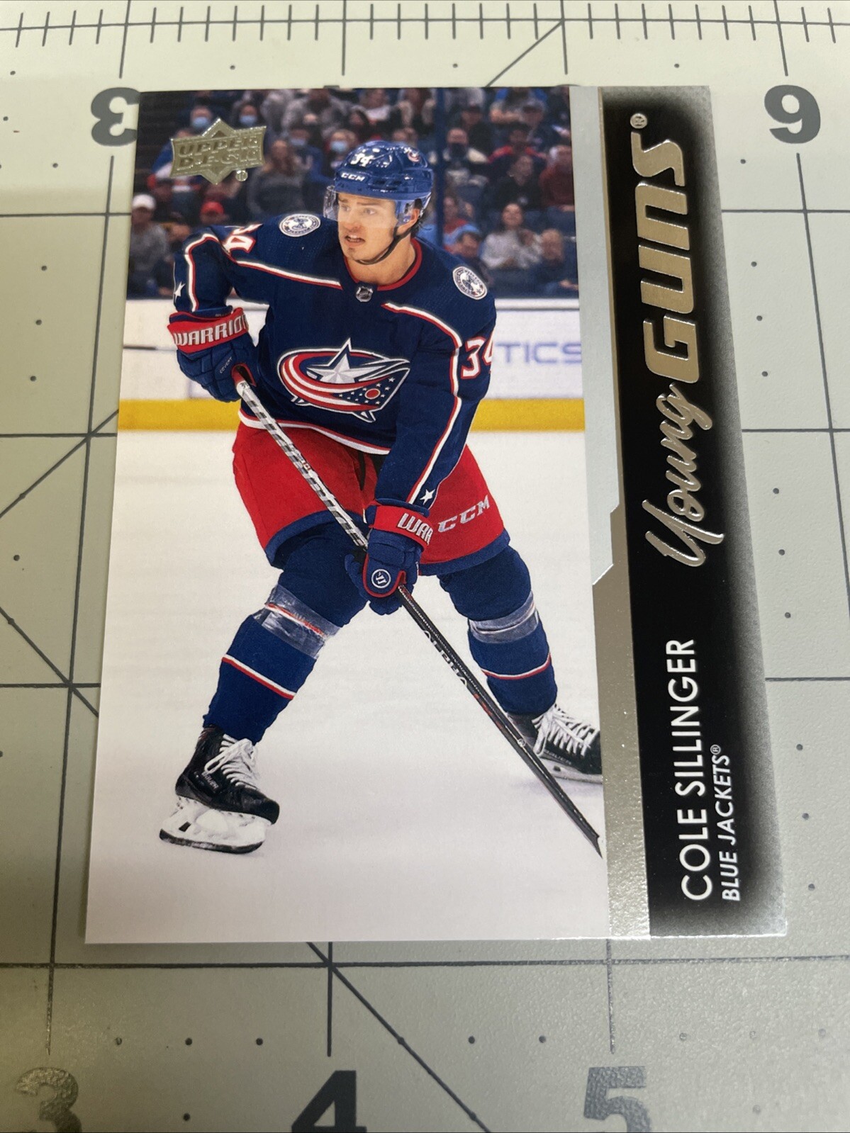 2021-22 Upper Deck Young Guns Cole Sillinger # 498