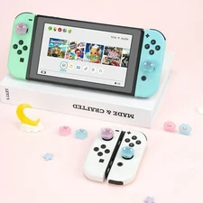 Nintendo Switch Analog Stick Caps OLED Thumb Grips Monster Thumbstick Caps 4PCS