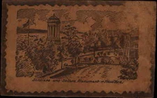 New York City NYC Soldiers and Sailors Monument Leather c1910 PC