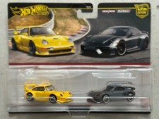 Hot Wheels Twin Set PORSCHE 993 GT2 & 718 CAYMAN GT4 Car Culture 2 Pack