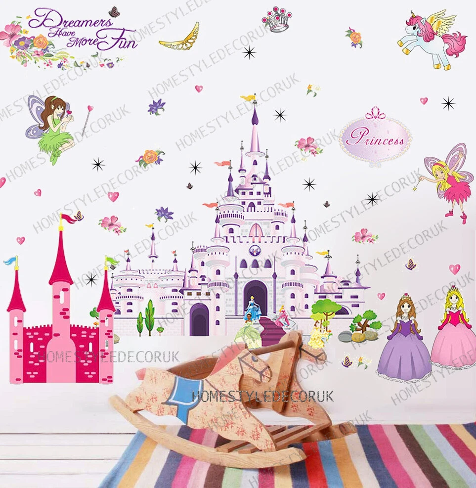 Stickers Muraux Enfant Princesse