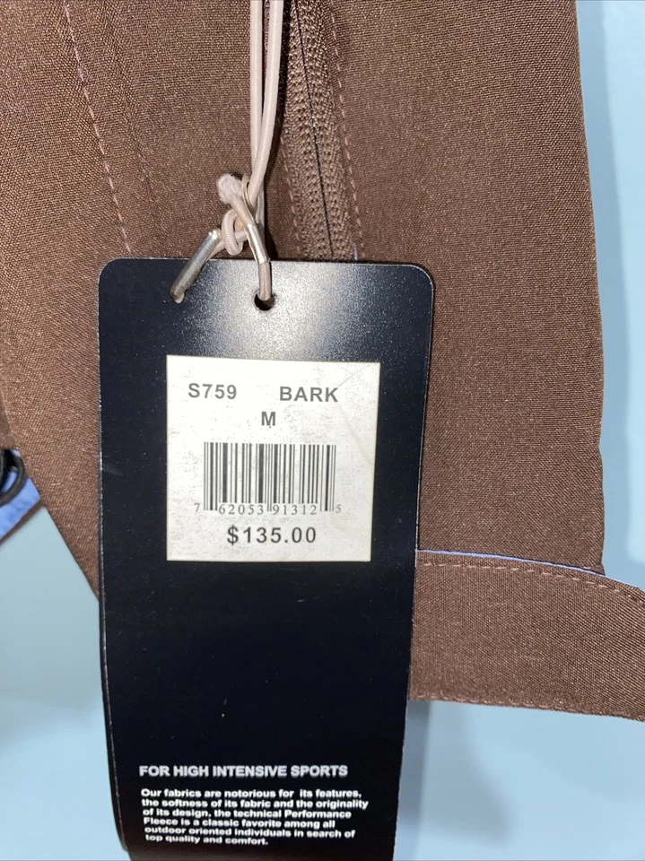 New w/Tags! Snozu Women's Medium Bark Brown Hooded Jacket - Image 2 of 4