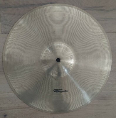 EXCELLENT! GP Grooves Percussion Cymbal 14  FREE SHIPPING!
