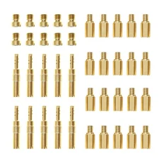 Carburetor 30Pc Main Jets+10Pc Slow Jets/Pilot Jet Kit For PWK Keihin Carbs