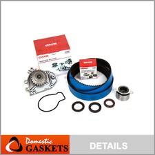 Fit 92-95 Honda Civic Acura Integra B16a3 B17a1 Timing Belt Kit Gmb Water Pump