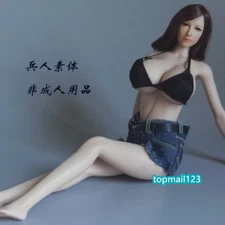 UANDD 1:6 Super Big Bust OB Pale Flexible Female Action Figure Body Fit 12''Doll